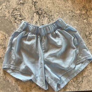 Light blue shorts. Athletic size xsmall